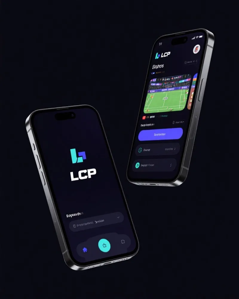 LCP新赛季 APP 界面展示